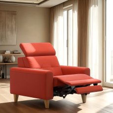 Stressless Anna A1 Power Recliner Chair in Leather Stressless Anna A1 Power Recliner Chair in Leather