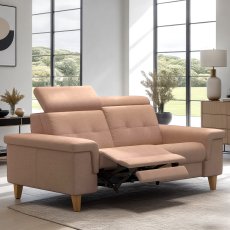 Stressless Anna A2 2 Seater Sofa 2 Power Recliner in Fabric Stressless Anna A2 2 Seater Sofa 2 Power Recliner in Fabric