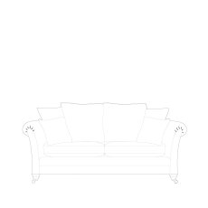 Lowry 3 Seater Sofa (Pillow Back)