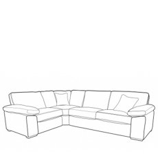 Jade Corner Sofa (LH1/COR/RH2) in Fabric