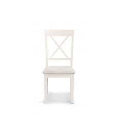 Hadspen Dining Chair Oak and Ivory