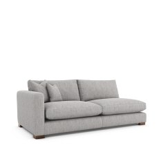 Maple 1 Arm 3 Seater Fibre LHF