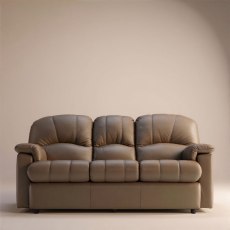 Chloe Small 3 Seater Sofa in Leather Chloe Small 3 Seater Sofa in Leather
