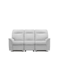 Hudson Double Power Recliner 3 Seater Sofa With Button Switches Single Motor Hudson Double Power Recliner 3 Seater Sofa With Button Switches Single Motor