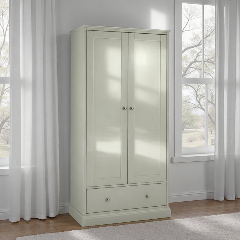 Bentley Designs Ashby Cotton Double Wardrobe
