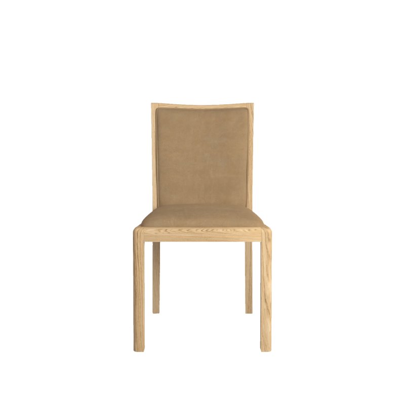 Qualita Qualita Winsor Stockholm Low Back Dining Chair in Leather