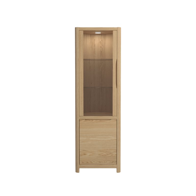 Qualita Qualita Winsor Stockholm Corner Display Cabinet