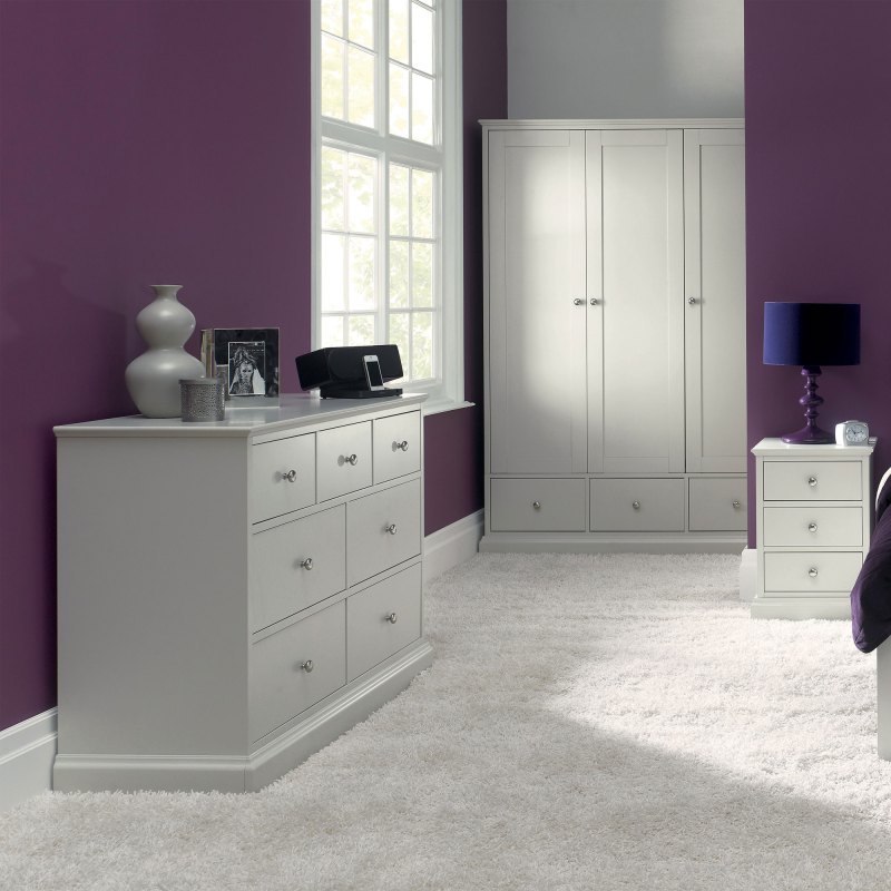 Bentley Designs Ashby Cotton Triple Wardrobe