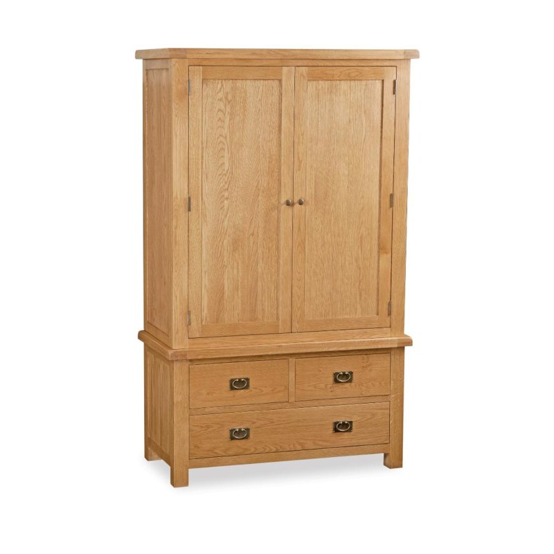 Global Home Salisbury Gents 3 Drawer Wardrobe