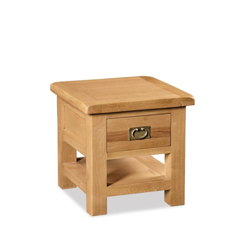 Global Home Salisbury Lamp Table with Drawer