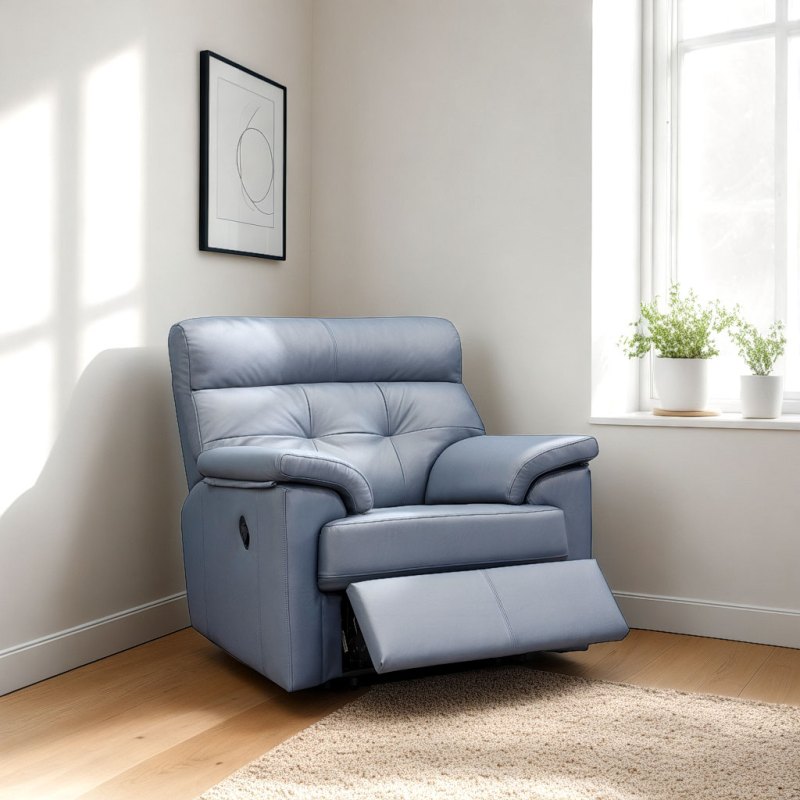 G Plan Laurie Manual Reclining Armchair In Leather