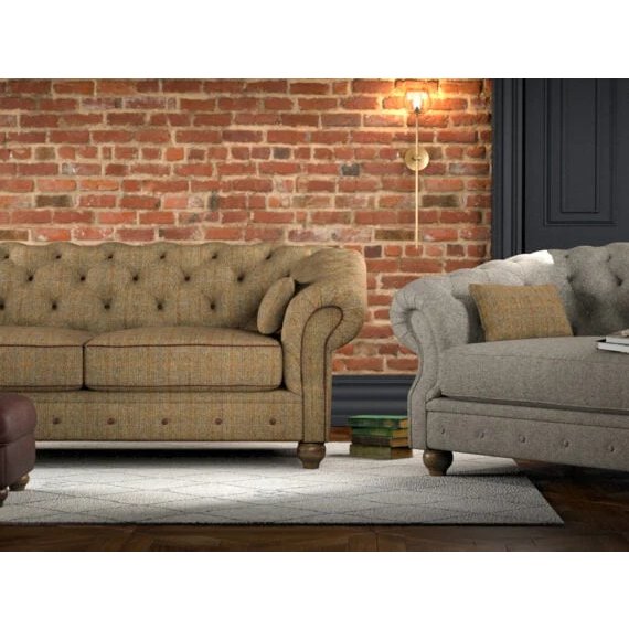 Old Charm Deepdale Medium Sofa in Fabric