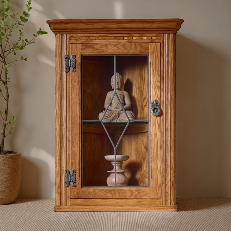 Old Charm Old Charm Hanging Corner Cabinet