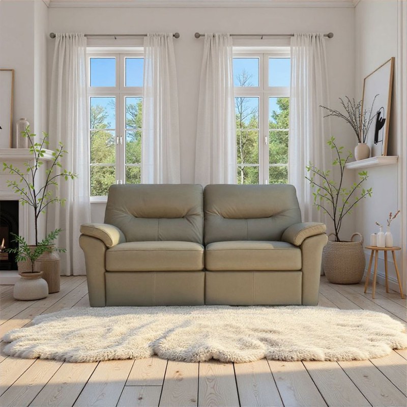 G Plan G Plan Seattle 2.5 Seater Sofa in Leather