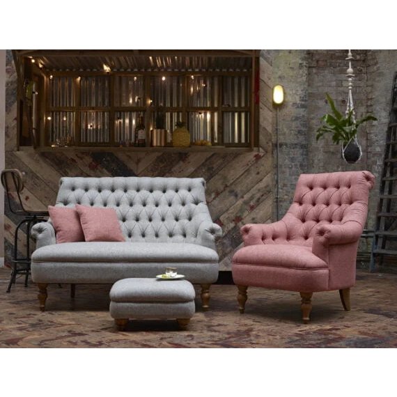 Old Charm Pickering Compact 2 Seater Sofa in Fabric