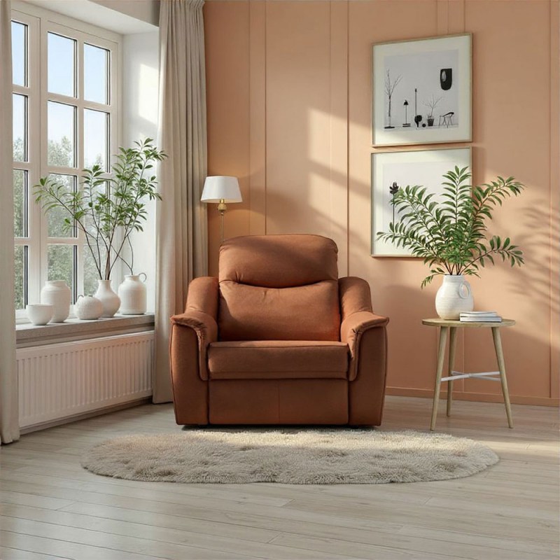 G Plan G Plan Firth Large Chair in Leather