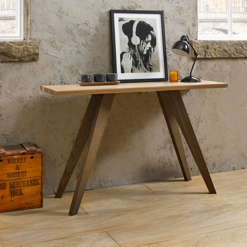 Bentley Designs Cadell Aged Oak Console Table