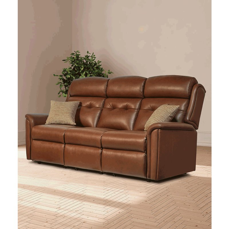 Sherborne Sherborne Roma 3 Seater Sofa in Leather