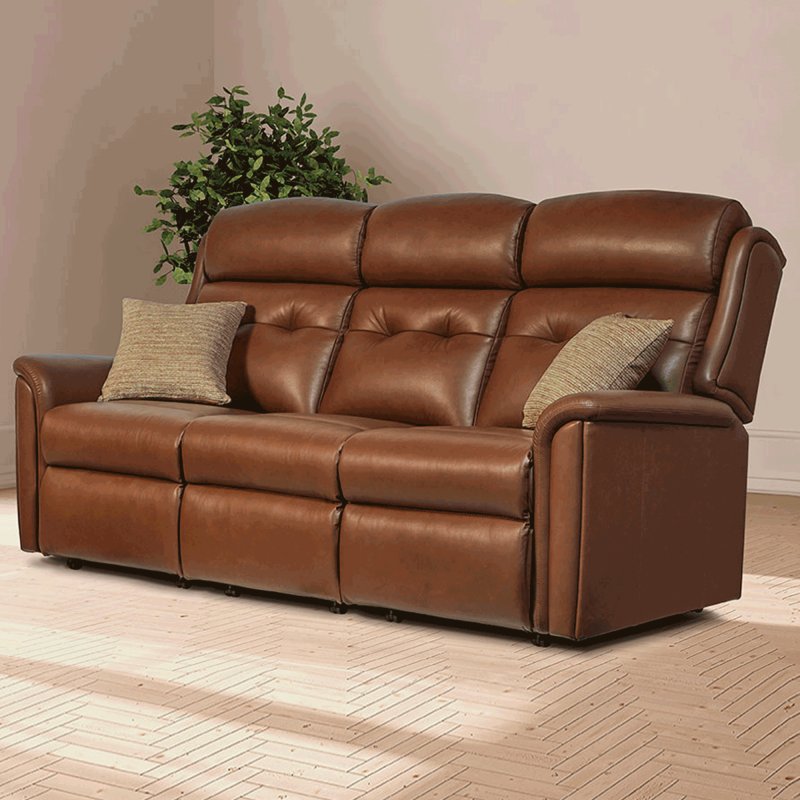 Sherborne Sherborne Roma 3 Seater Sofa in Leather