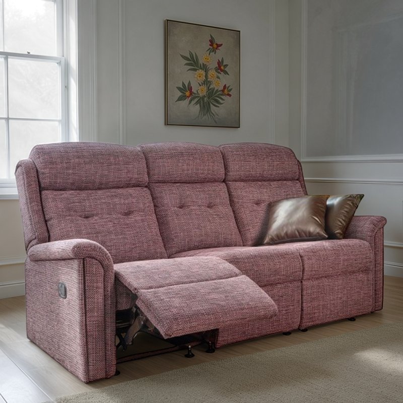 Sherborne Sherborne Roma 3 Seater Recliner in Fabric