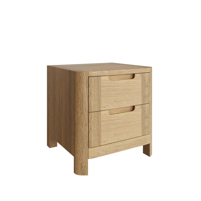 TCH Furniture Lundin 2 Drawer Bedside Chest