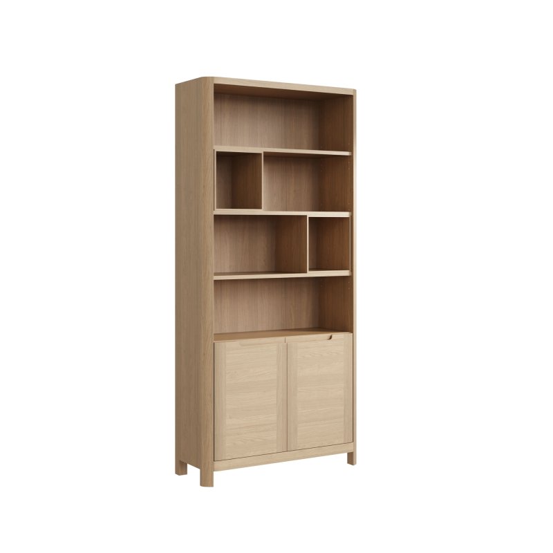 TCH Furniture Lundin High 2 Door Bookcase