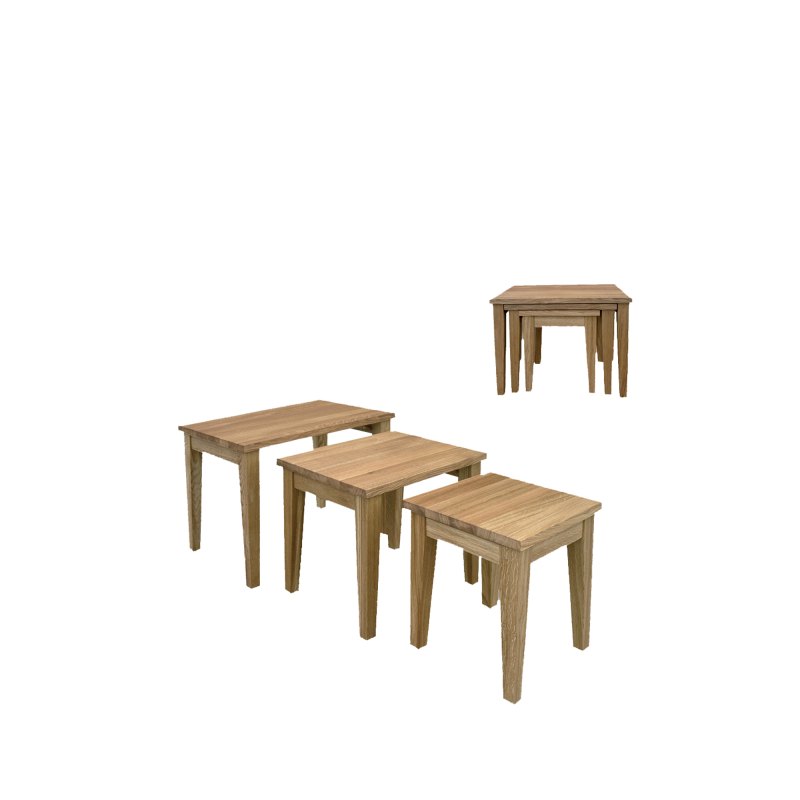 TCH Furniture Windsor Nest of 3 Tables