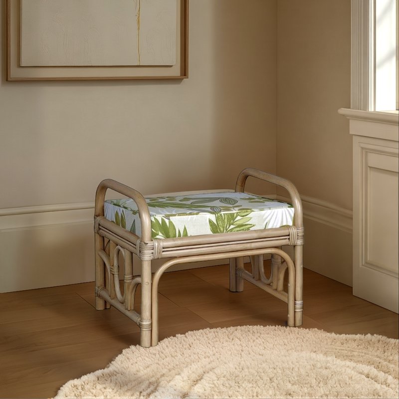 The Cane Industries Baltimore Footstool