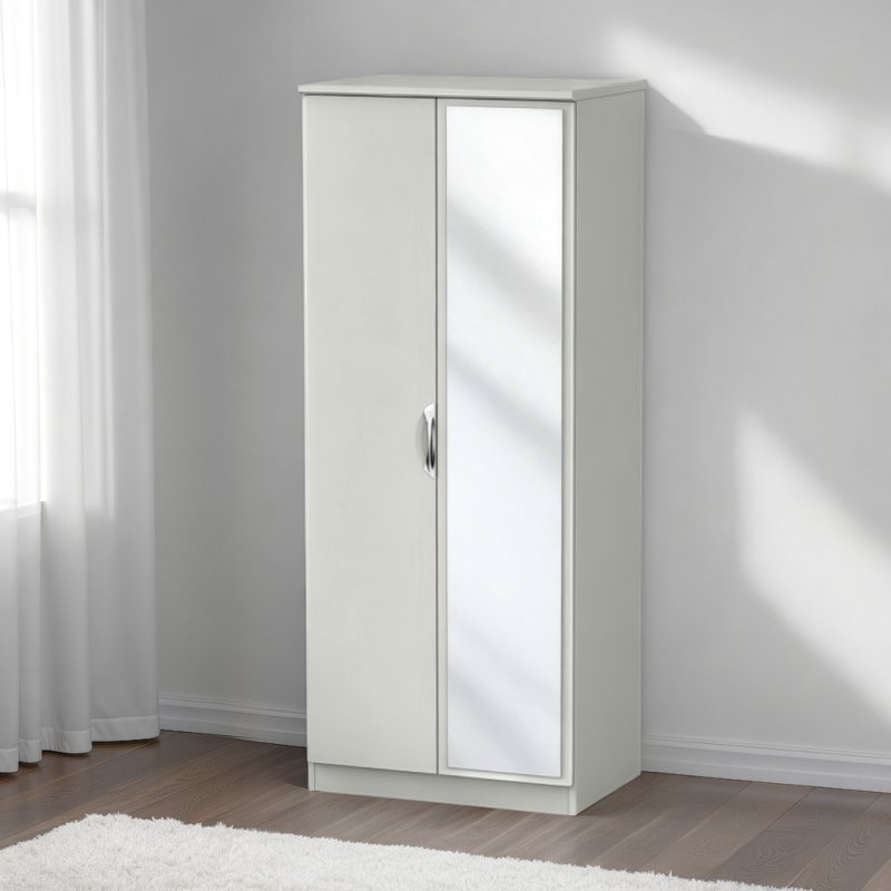 Welcome Furniture Camden 2ft6 Mirror Robe