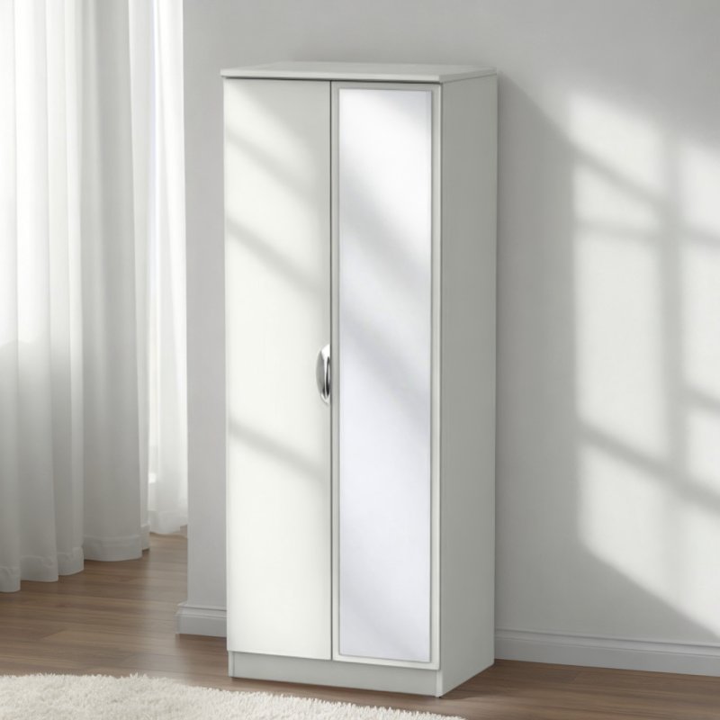 Welcome Furniture Camden Tall 2ft6 Mirror Robe