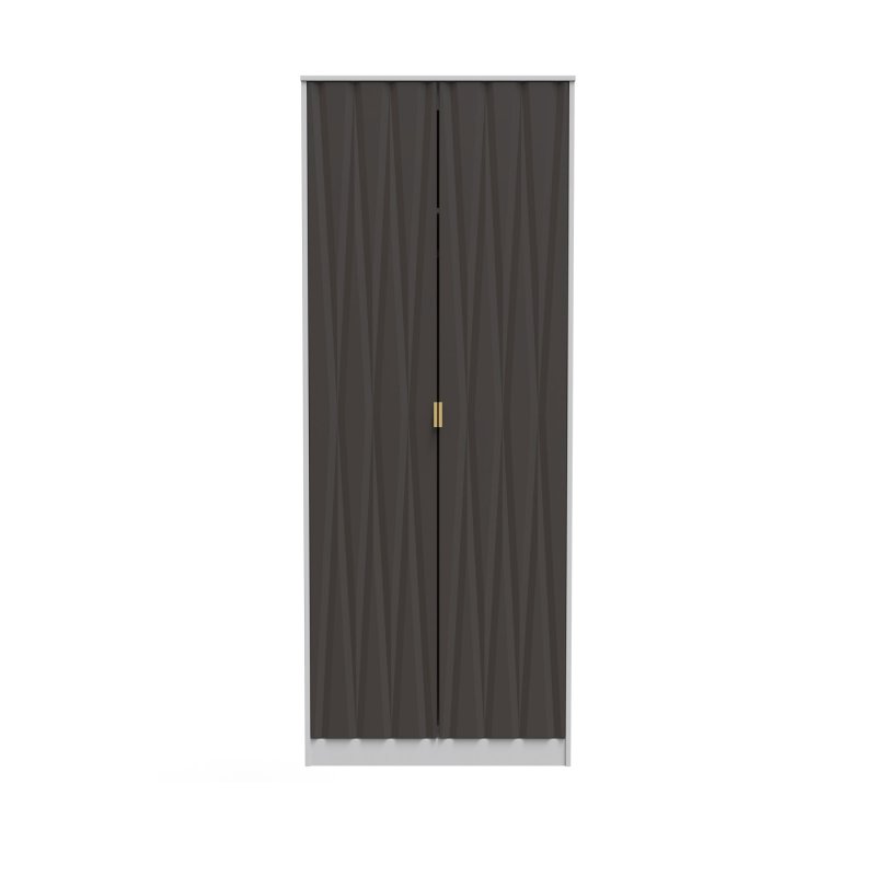 Welcome Furniture Diamond 2 Door Wardrobe