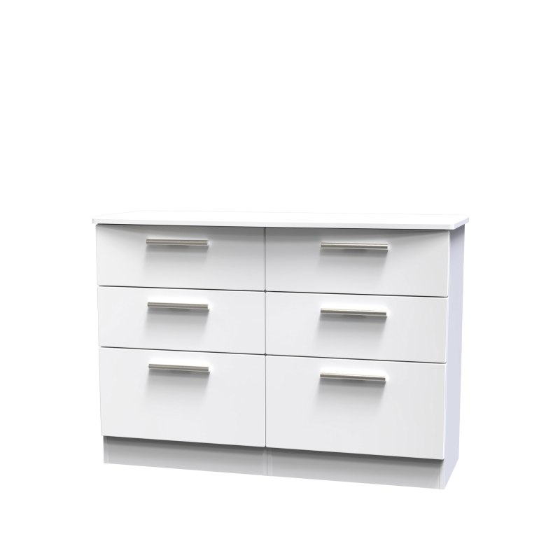 Welcome Furniture Knightsbridge 6 Drawer Midi Chest