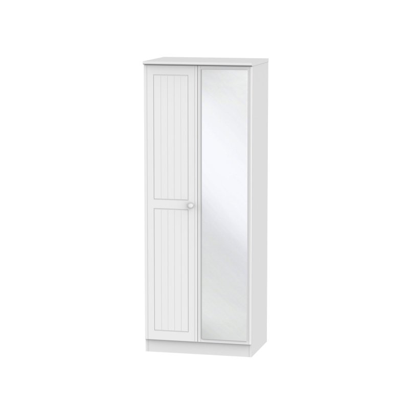 Welcome Furniture Warwick Tall 2ft6 Mirror Robe