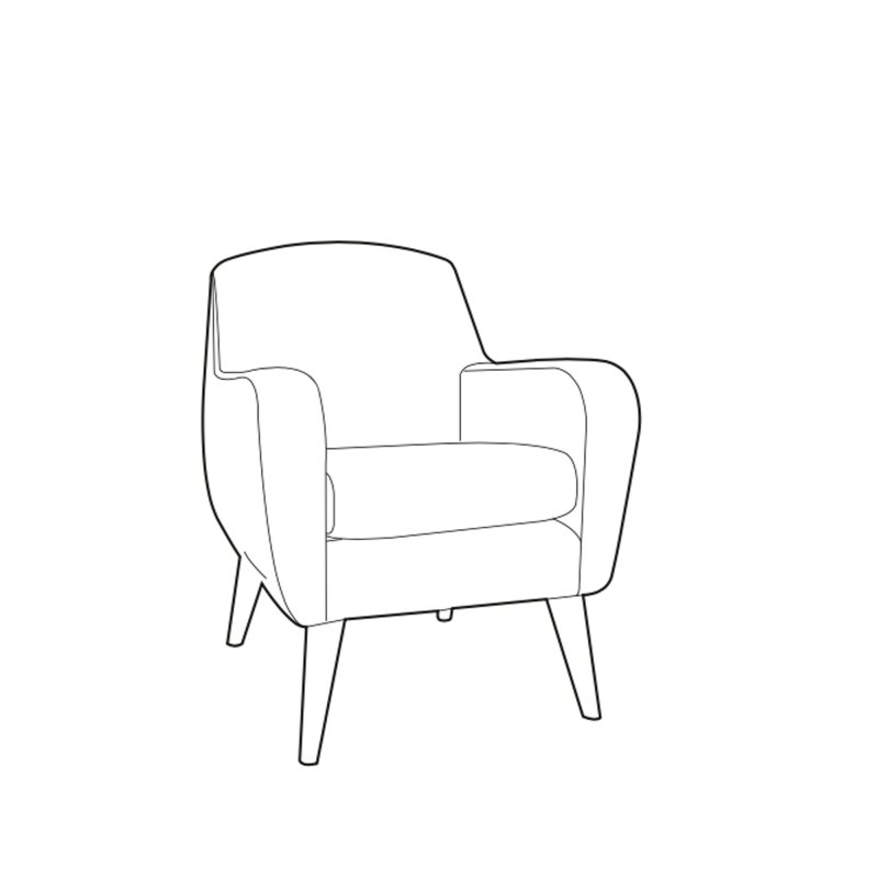 Westbridge Missy Chair in Fabric