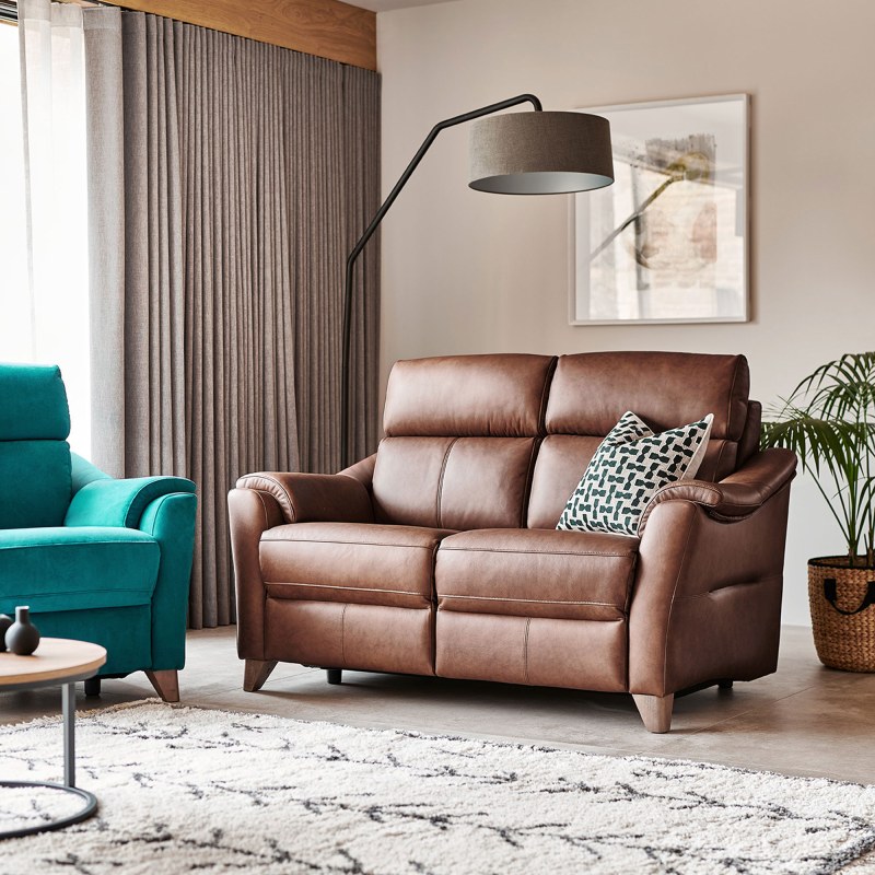 G Plan G Plan Hurst Small Sofa in Leather