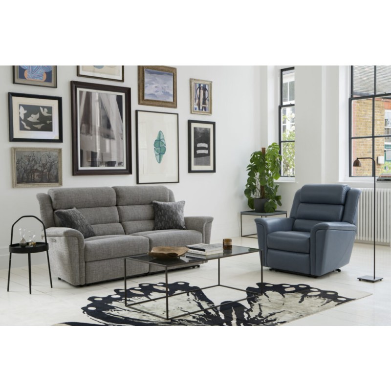 Parker Knoll Colorado Double Power Recliner Large 2 Seater Sofa with USB Ports Fabric