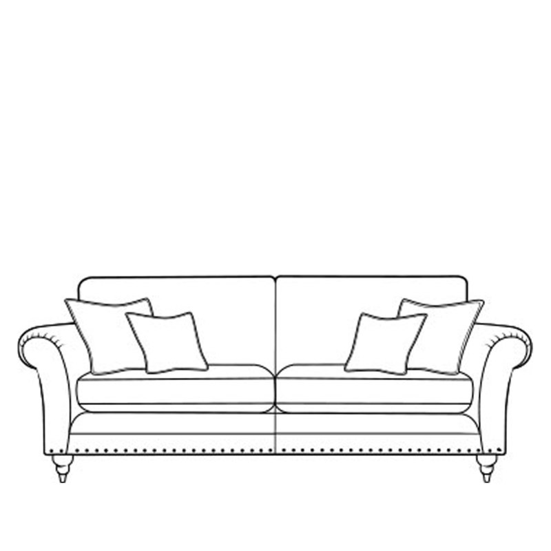Alstons Upholstery Cleveland Grand Sofa-StandardBk
