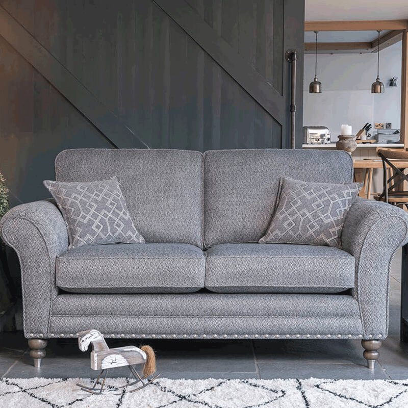 Alstons Upholstery Cleveland 2 Seater Sofa-StandardBk