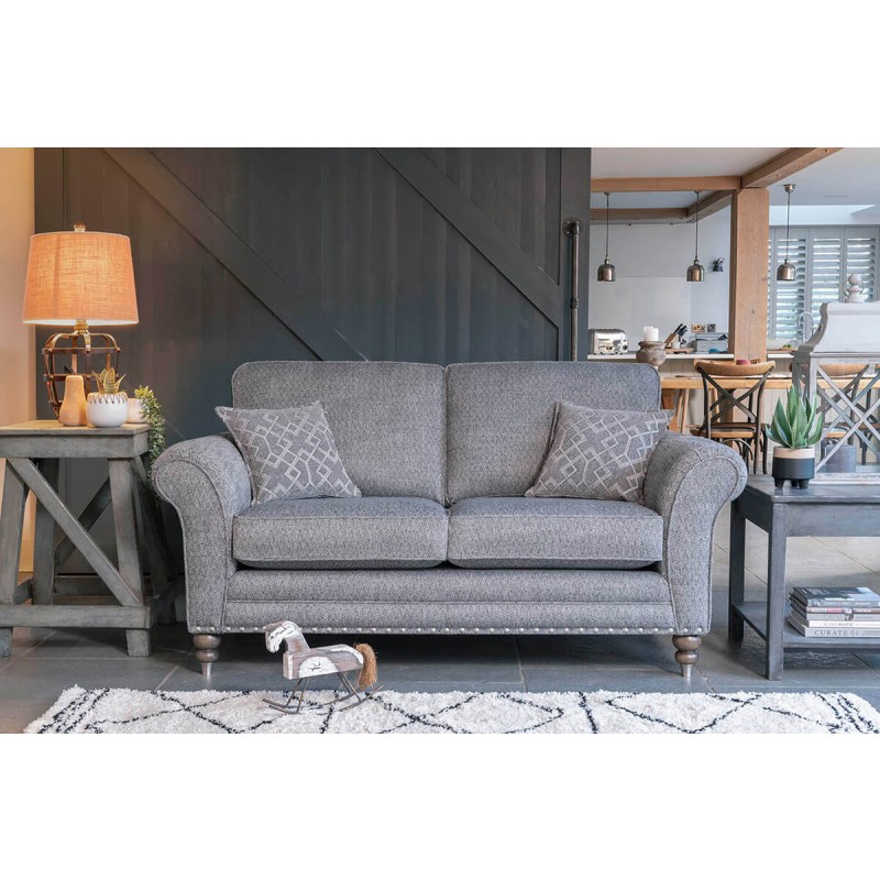 Alstons Upholstery Cleveland 2 Seater Sofa-StandardBk