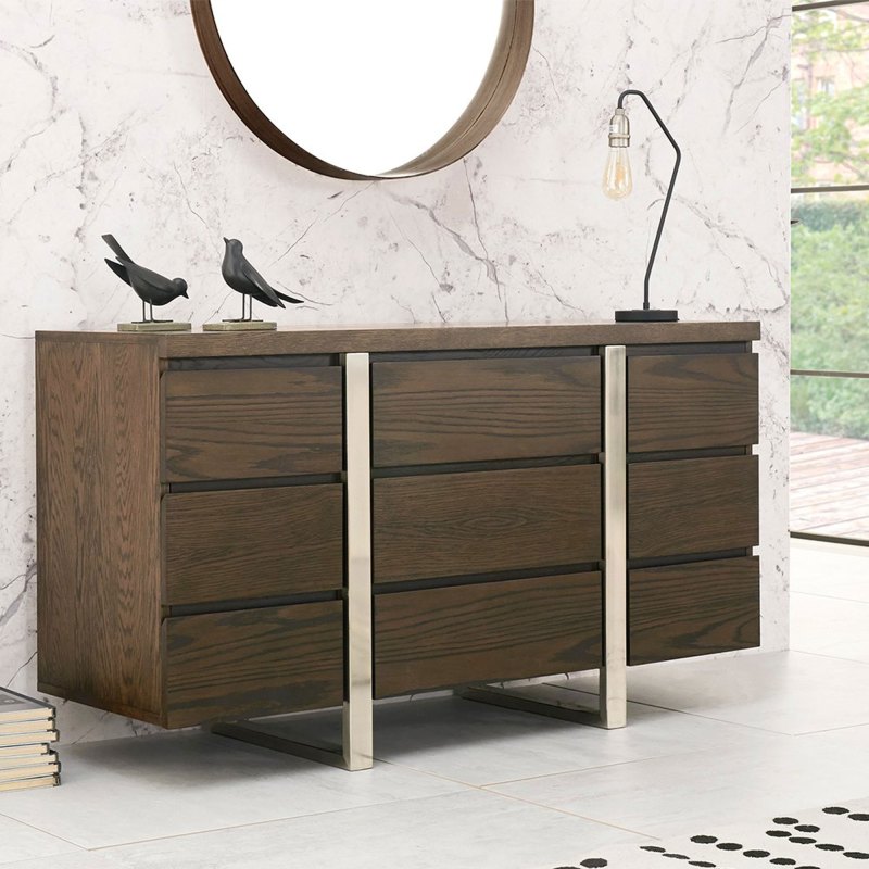 Bentley Designs Tivoli Dark Oak Narrow Sideboard