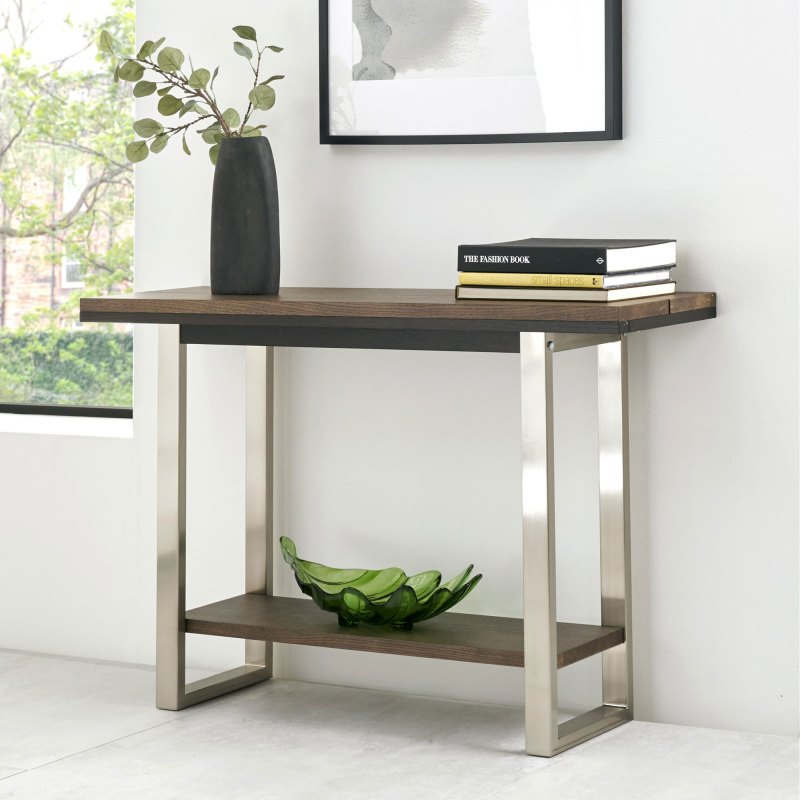 Bentley Designs Tivoli Dark Oak Console Table