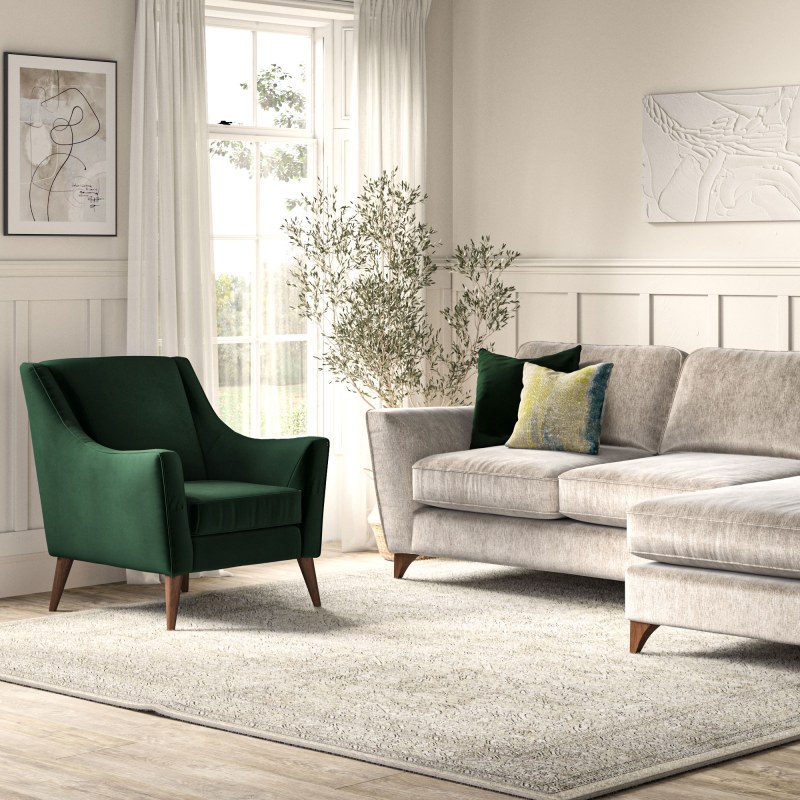 H Collection Wiltshire Chaise Sofa