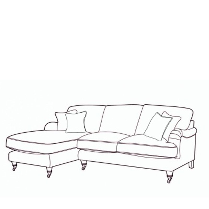 H Collection Dorchester Corner Sofa (LFC/RH2) in Fabric