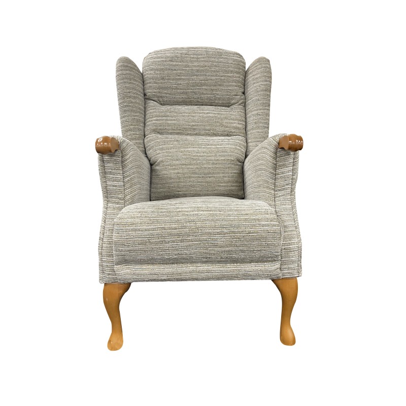 H Collection Redlake Petite Chair, Queen Anne Style