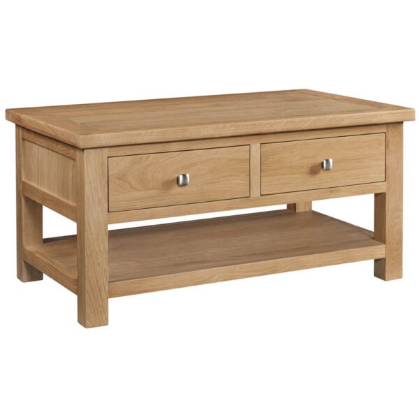 H Collection Arundel Light Oak Coffee Table