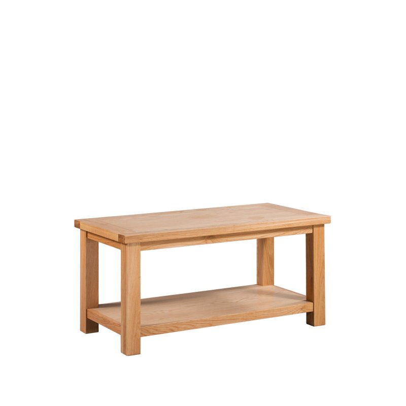 H Collection Arundel Light Oak Large Coffee Table