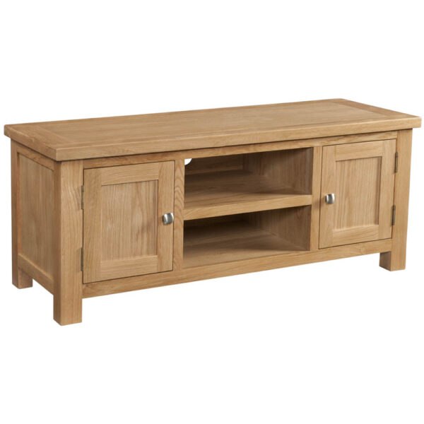 H Collection Arundel Light Oak Large TV Unit