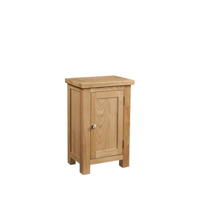 H Collection Arundel Light Oak Small Cabinet with 1 door