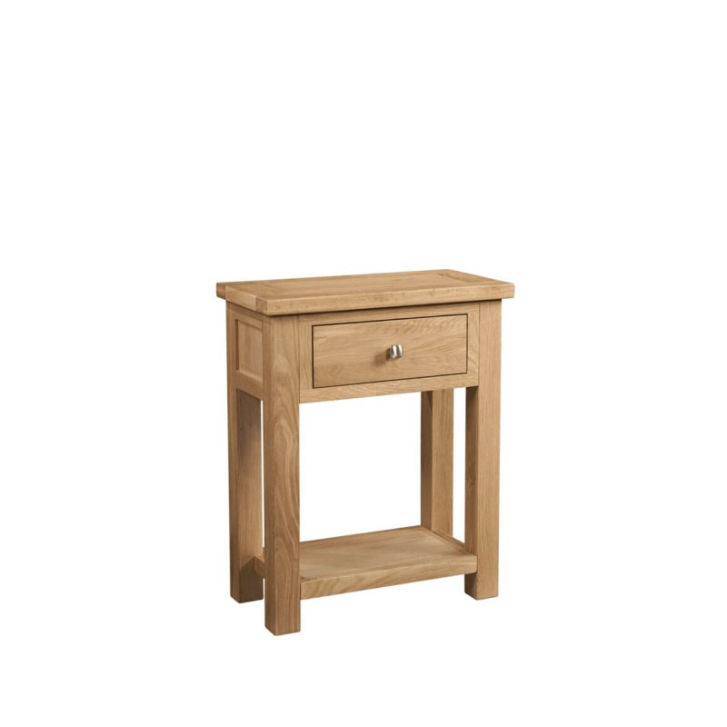 H Collection Arundel Light Oak Small Console Table