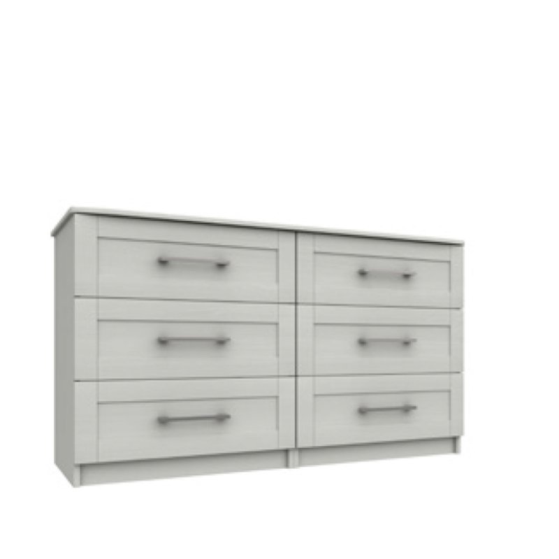 H Collection Avebury 3 Drawer Double Chest